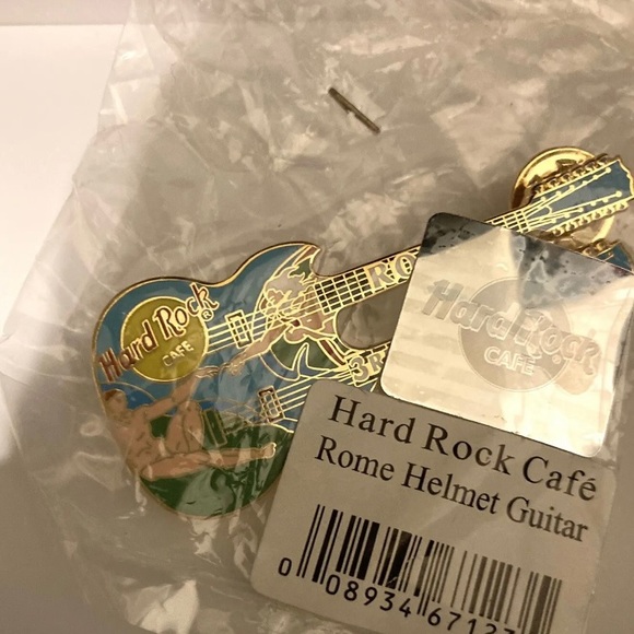 Vintage Hard Rock Cafe Pin Rome Rare - Picture 5 of 5